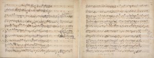 Siste refreng Julius Caesar autograf manuskript Handel